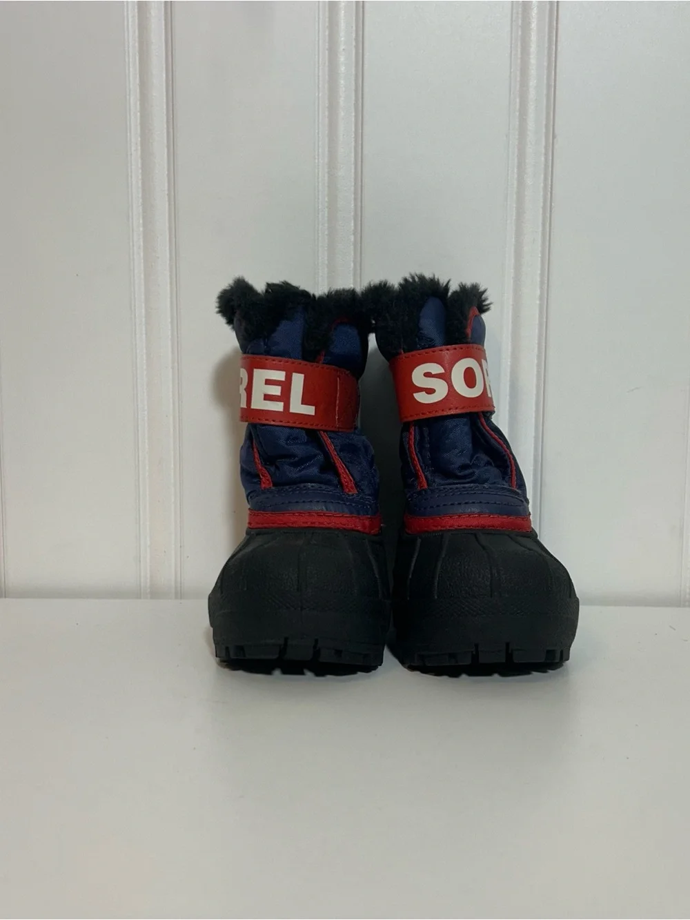 Sorel snow commander blue winter snow boots